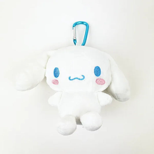 Sanrio 玉桂狗 登山扣公仔連環保袋 Cinnamoroll Plush Charm with Carabiner & Eco Bag - TOYZHOLIC