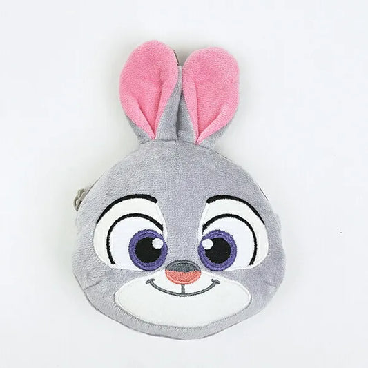 Disney 優獸大都會 拉鍊袋連登山扣 Zootopia Plush Zipper Mascot with Carabiner (1 Set - Judy & Nick)