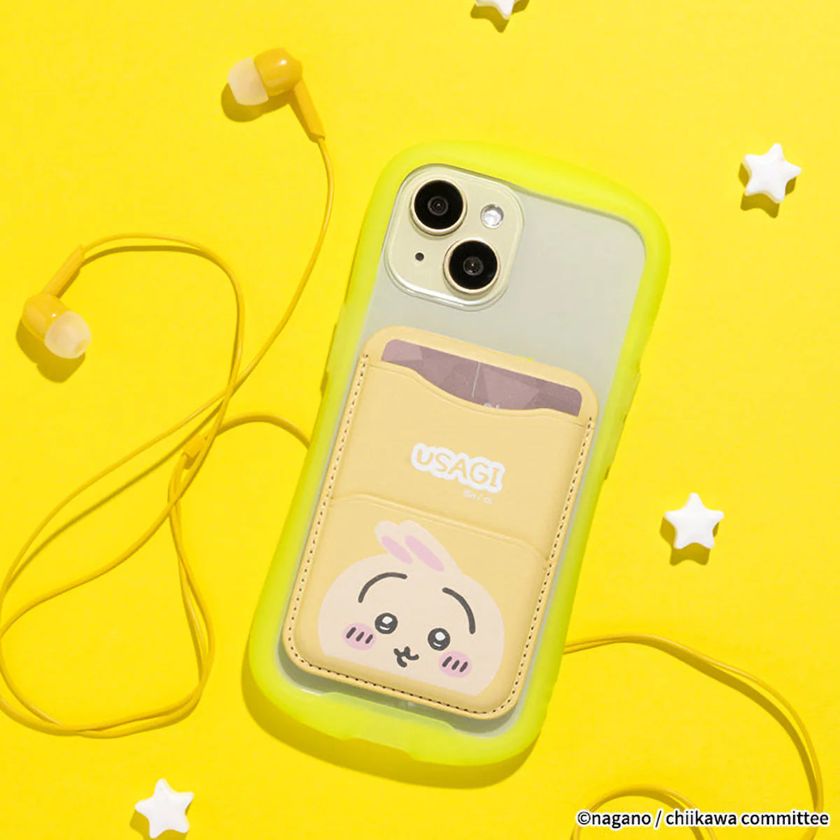 Chiikawa Magsafe相容 卡片錢包 Card Wallet (Chiikawa/ 兔兔 Usagi)