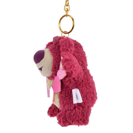 Disney 反斗奇兵 30週年 勞蘇 掛飾公仔 TOYSTORY 30th Anniversary Lotso Plush Keychain - TOYZHOLIC