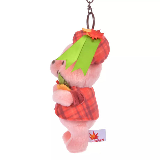 Disney Store 小熊維尼 紅色楓葉 掛飾公仔 Momiji Pooh Plush Charm - TOYZHOLIC