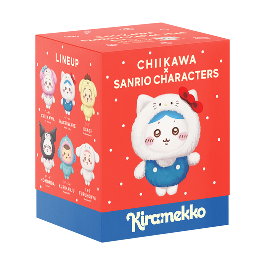 Chiikawa x Sanrio Characters Kiramekko 掛飾公仔 Plush Keycharm