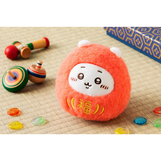 Chiikawa 達摩不倒翁 公仔 (Chiikawa/ 小八 Hachiware/ 兔兔 Usagi) Daruma Rolled Over Plush