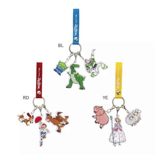 Disney Toy Story 巴斯三眼仔REX 鎖匙扣 Buzz, Little Green Men & Rex Keychain