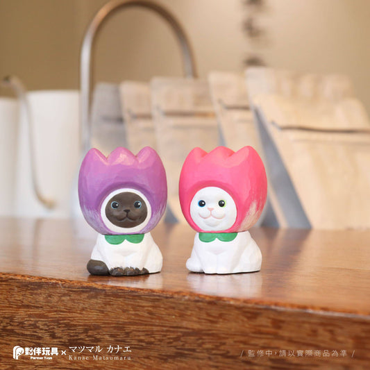 Partner Toys X Kanae Matsumaru 小松之貓 系列 盲盒(一盒六款,款式隨機)Matsu's Cats Series Blind Box - TOYZHOLIC