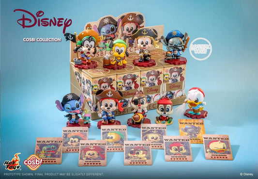 Hot Toys Disney 米奇與好友 海盜系列 盲盒(一盒八款,款式隨機)Mickey & Friends Pirate Cosbi Collection Blind Box - TOYZHOLIC