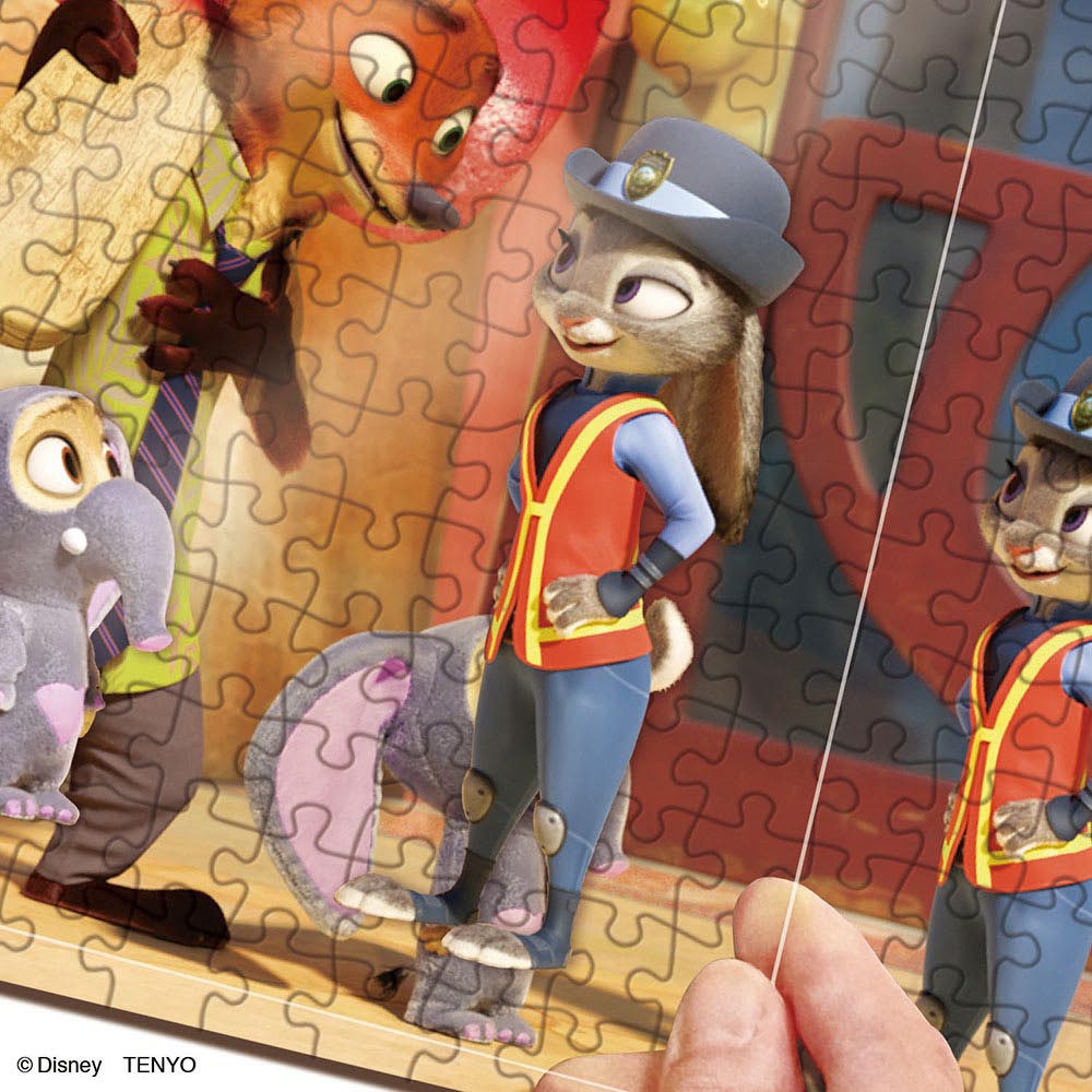 Disney 優獸大都會 電影場面 200塊砌圖連框 Film Art Gallery Zootopia Jigsaw Puzzle with Frame (200pcs)