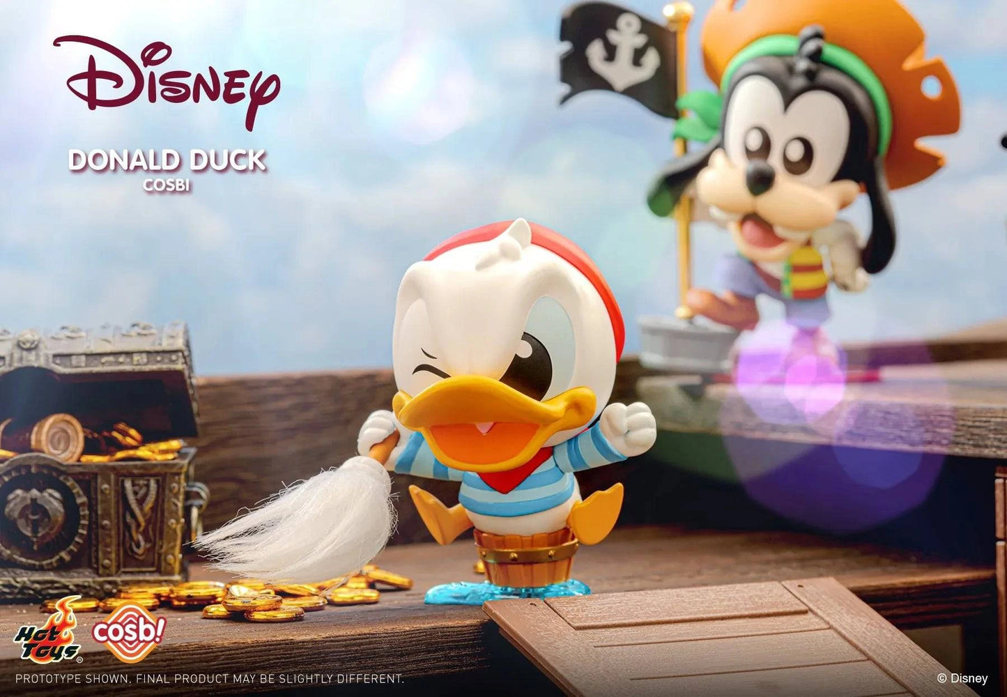 Hot Toys Disney 米奇與好友 海盜系列 盲盒(一盒八款,款式隨機)Mickey & Friends Pirate Cosbi Collection Blind Box - TOYZHOLIC