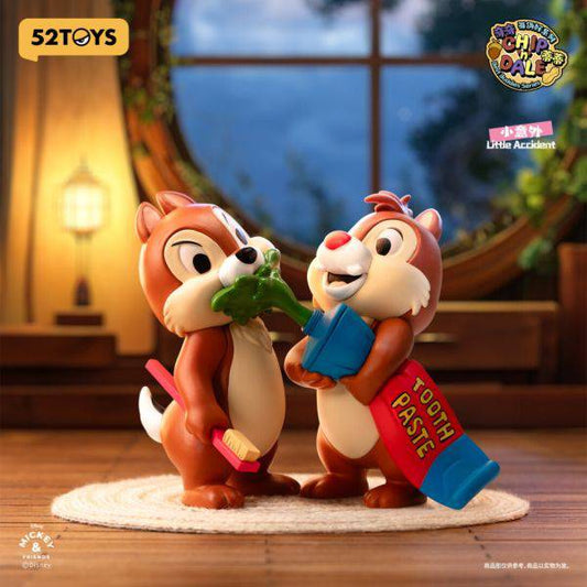 52TOYS Disney 大鼻與剛牙 好友系列 盲盒(一盒八款,款式隨機)Chip & Dale Best Buddies Series Blind Box - TOYZHOLIC