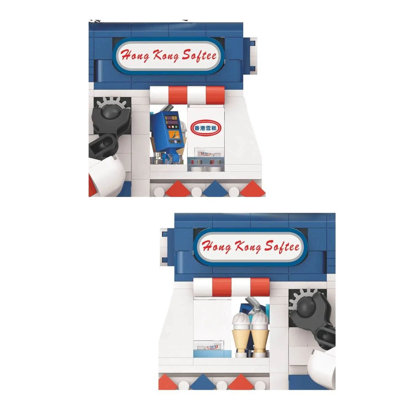 Loz 香港雪糕車 (音樂版) 積木機械人 Hong Kong Ice Cream Truck (Music Edition) Building Blocks Robot - TOYZHOLIC