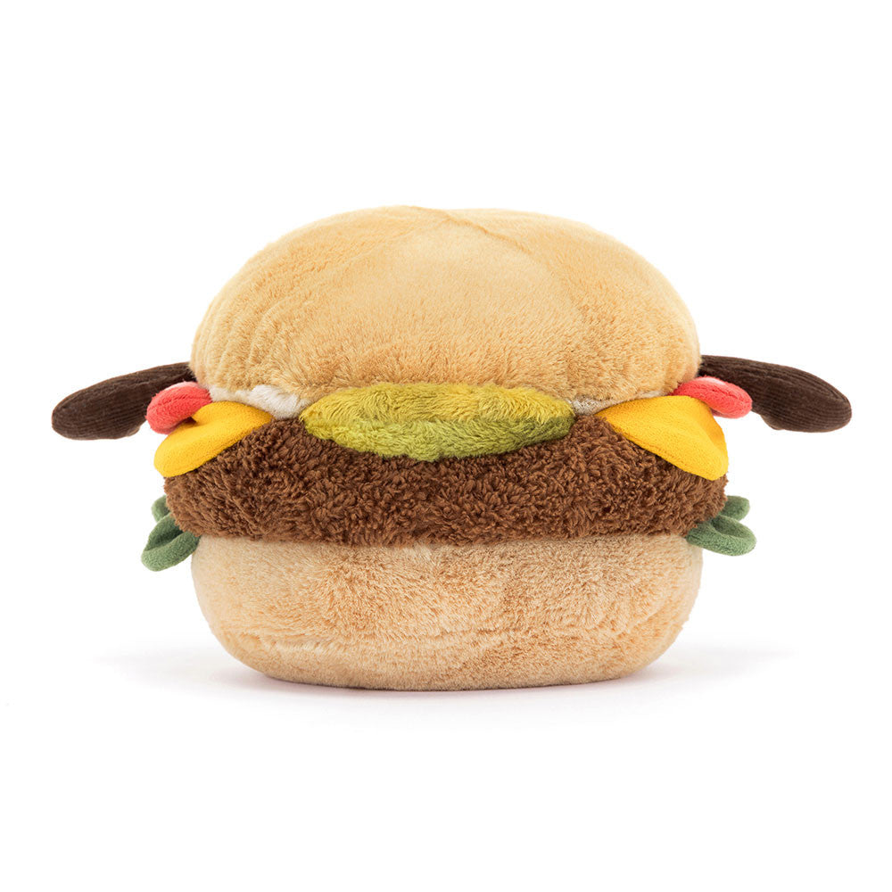 Jellycat 微笑漢堡 公仔 Amuseables Burger Plush - TOYZHOLIC