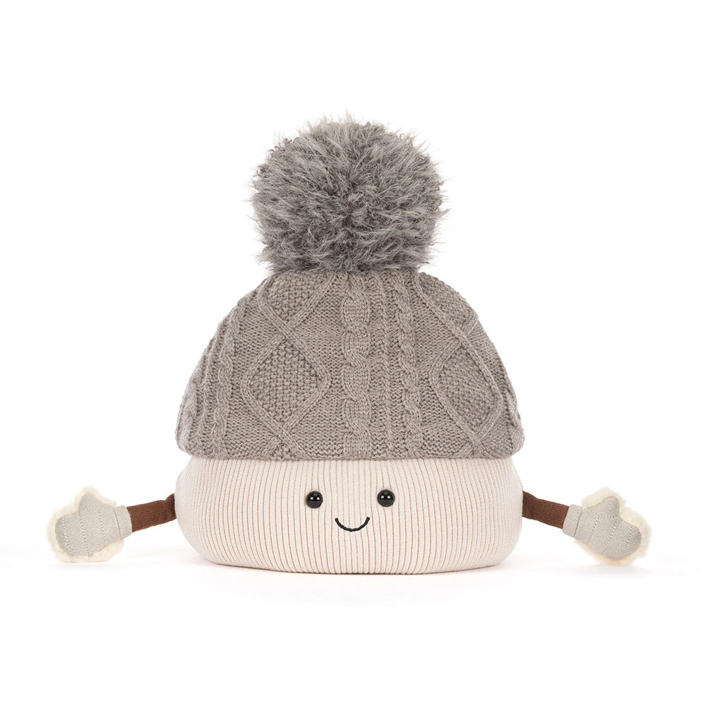 Jellycat 聖誕節系列 微笑冷帽 公仔 Amuseables Pomilly Soft Toy