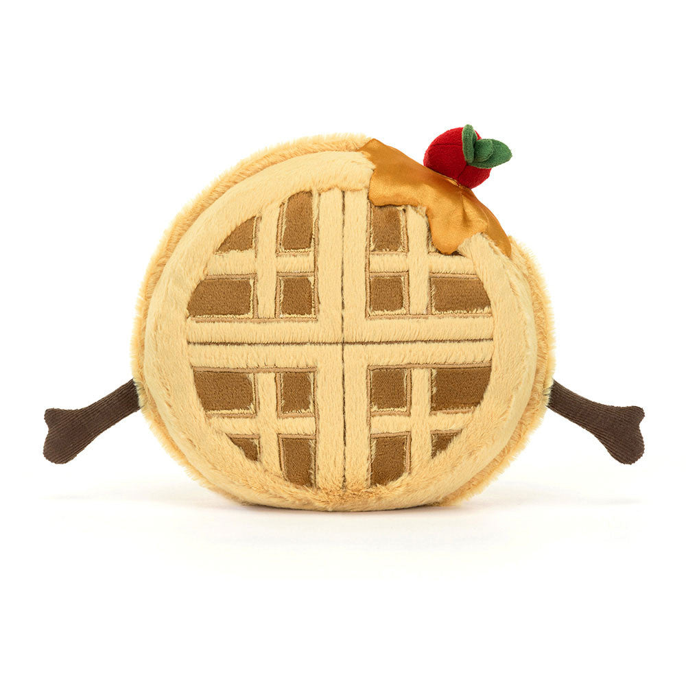 Jellycat 微笑窩夫 格仔餅 公仔 Amuseables Rene Waffle Soft Toy - TOYZHOLIC