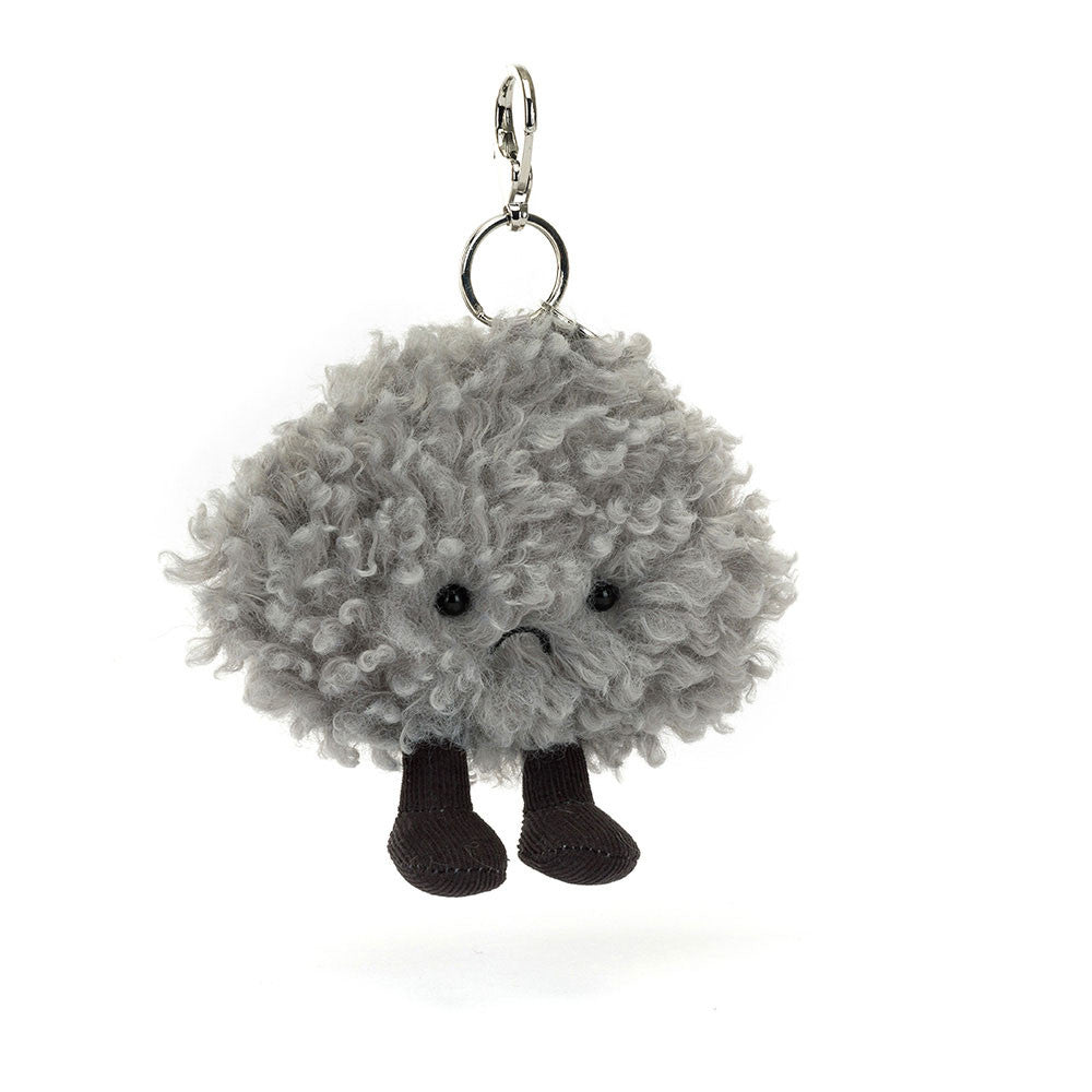 Jellycat 烏雲 鎖匙扣 Amuseables Storm Cloud Bag Charm - TOYZHOLIC