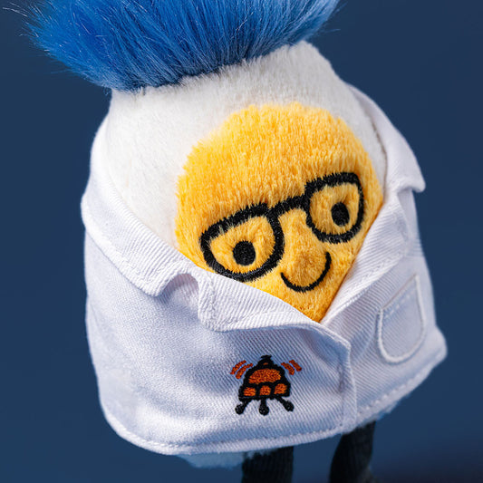 Jellycat 太空系列 微笑科學家水煮蛋 公仔 Amuseables Boiled Egg Scientist Outfit Soft Toy - TOYZHOLIC