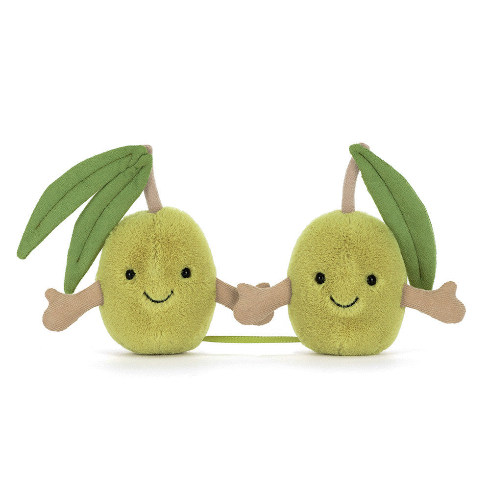 Jellycat 微笑橄欖公仔 AAmuseables Pair of Olives Plush - TOYZHOLIC