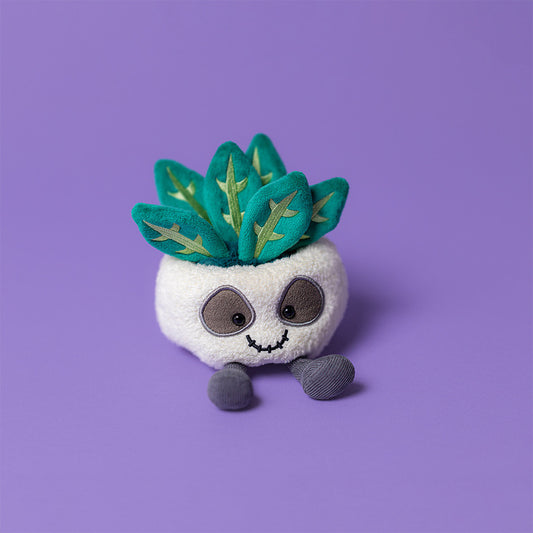 Jellycat 微笑骷髏頭花盆 公仔 Amuseables Skull Planter Soft Toy - TOYZHOLIC
