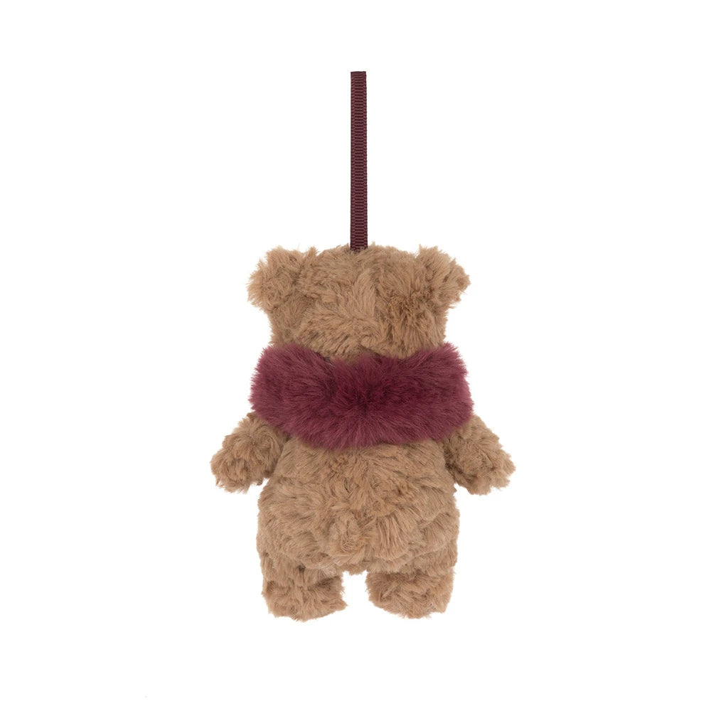 Jellycat 聖誕節系列 巴塞羅熊 聖誕吊飾 公仔 Bartholomew Bear Winter Warmer Decoration Plush Charm