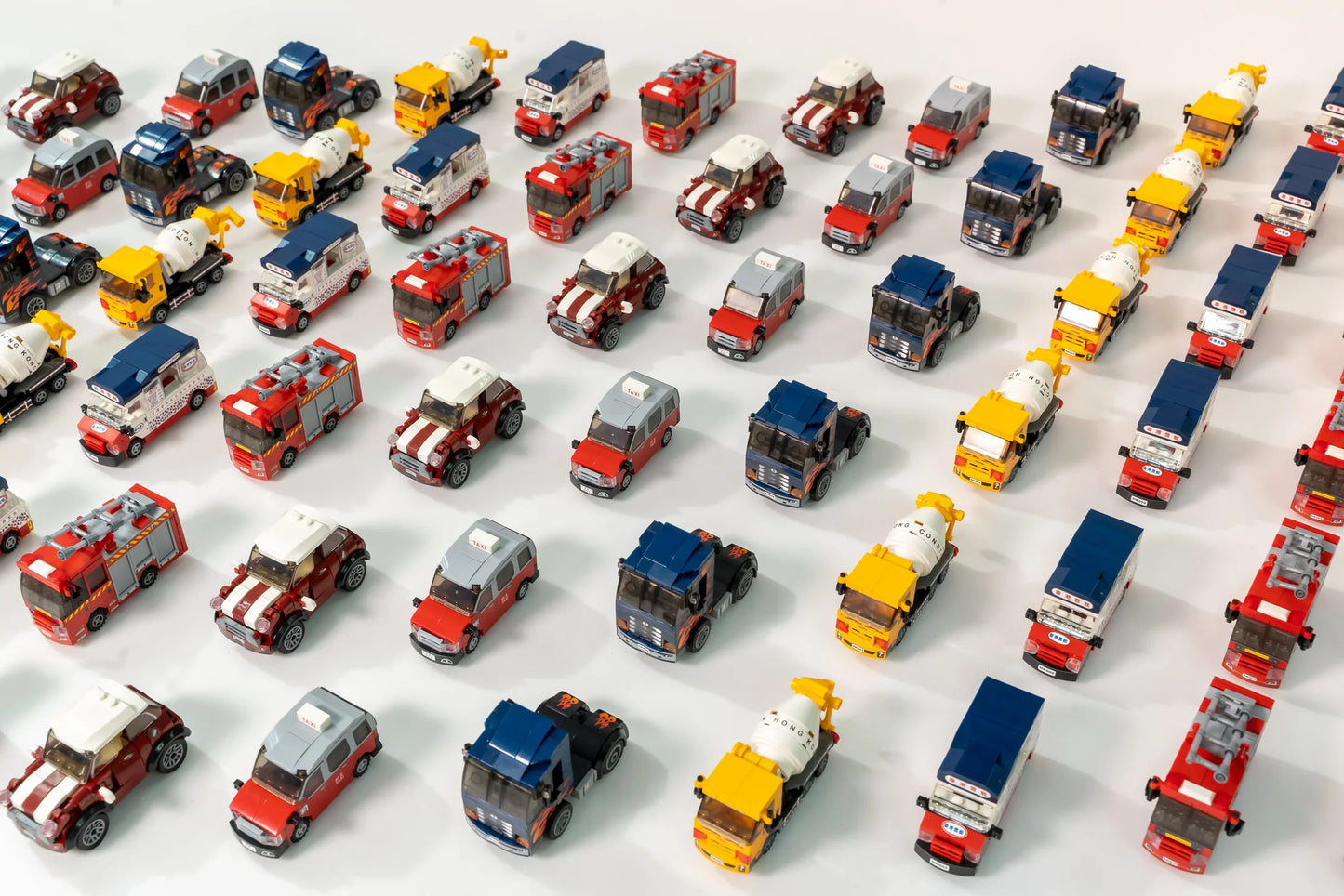 Loz 香港迷你積木車 盲盒 - 第一季 Hong Kong Mini Brick Cars Blind Box - Season 1(一盒6款,款式隨機) - TOYZHOLIC