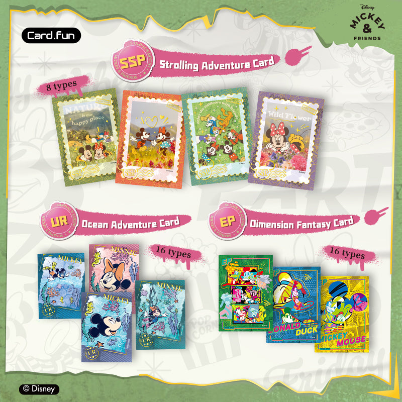 Card Fun 集卡社 Mickey Mouse 奇遇記紀念版收藏卡 The Adventure Collectible Cards - TOYZHOLIC