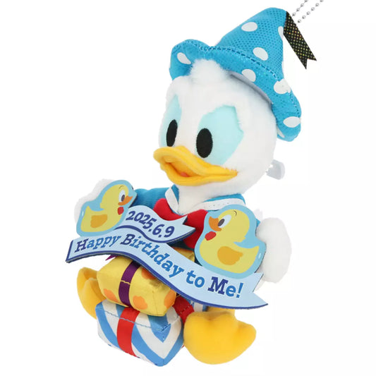 Tokyo DisneySea Donald Duck 唐老鴨 2025年生日 掛飾公仔 2025 Birthday Plush Charm - TOYZHOLIC