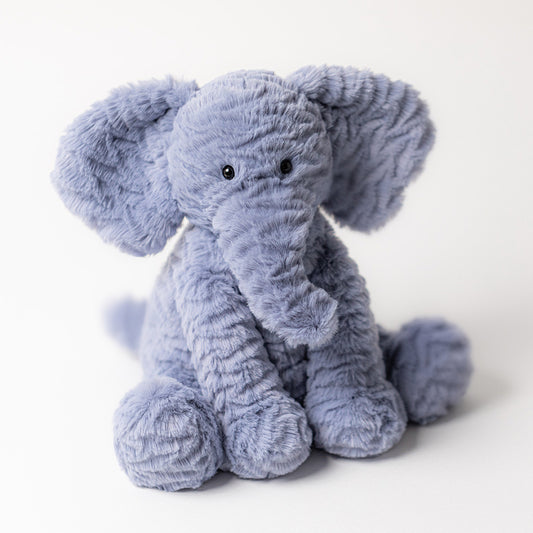 Jellycat 波浪紋 大象 公仔 Fuddlewuddle Elephant Soft Toy - TOYZHOLIC
