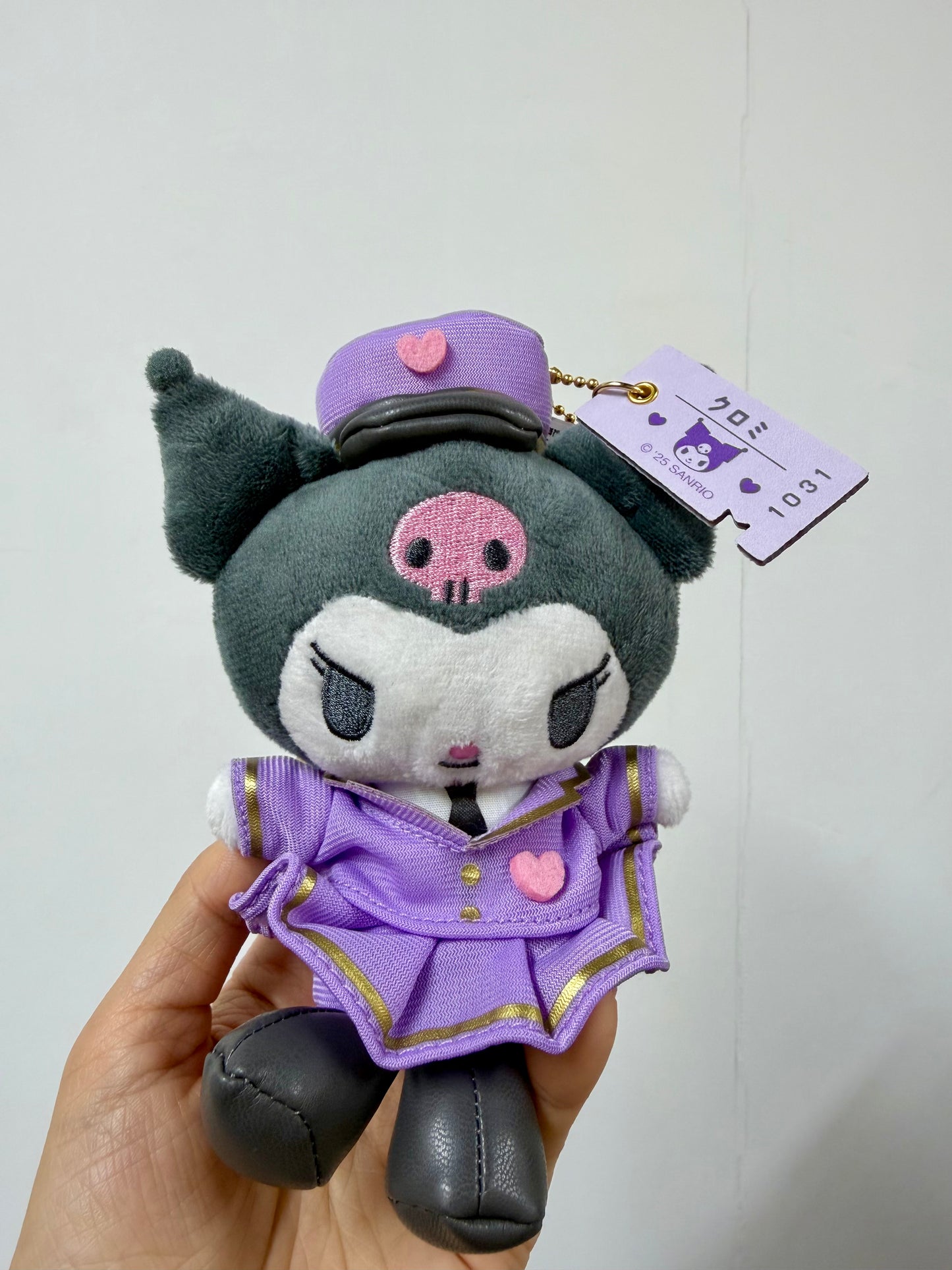 Sanrio Characters 東京車站限定 站長公仔掛飾 Tokyo Station Master Plush Charm
