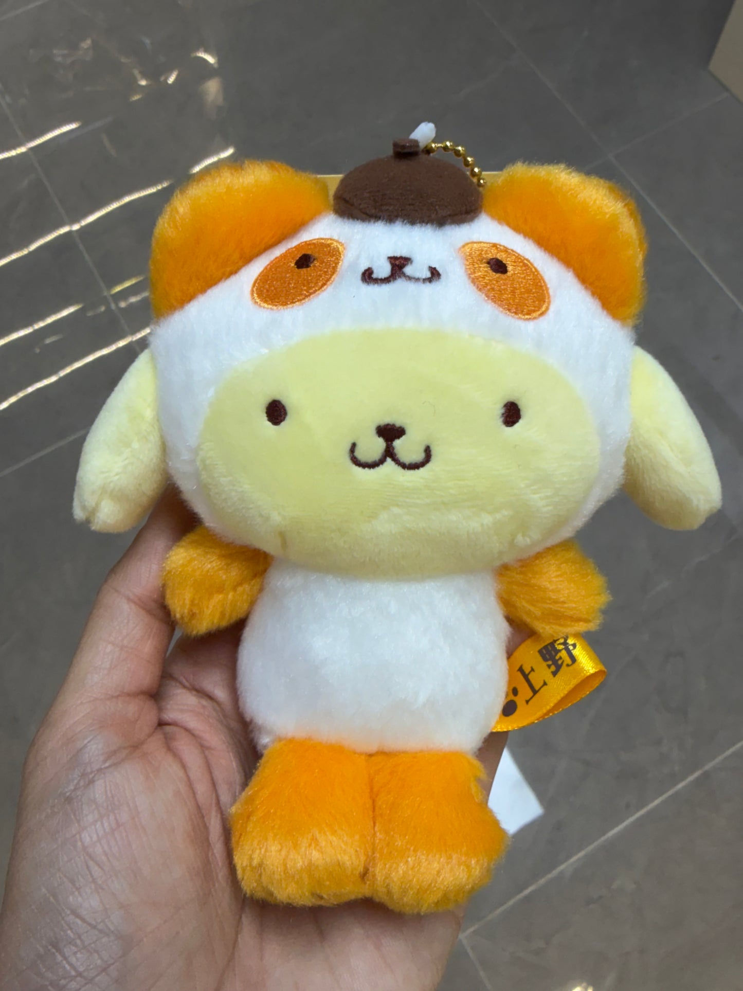Sanrio Characters 上野限定 熊貓公仔掛飾 Panda Plush Charm (Ueno Edition)