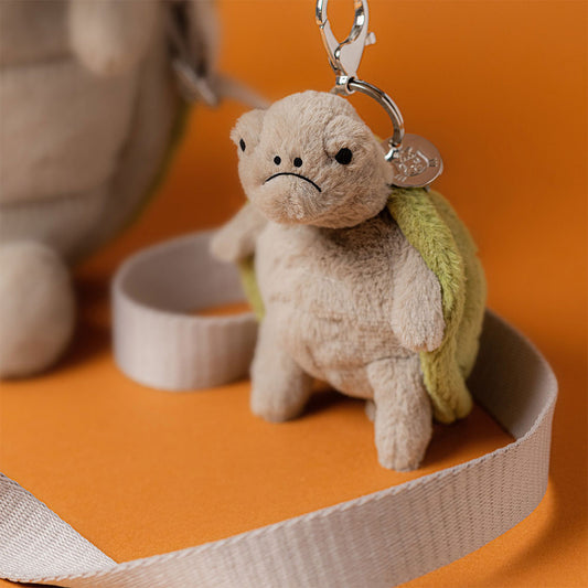 Jellycat Timmy 龜龜 吊飾 Turtle Bag Charm - TOYZHOLIC