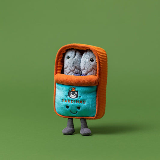 Jellycat 沙甸魚罐頭 公仔 Amuseables Sardine Tin Soft Toy - TOYZHOLIC
