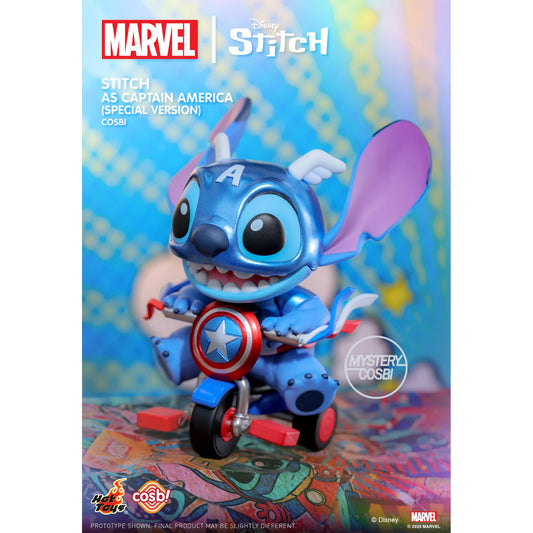 Hot Toys Disney X Marvel 史迪仔系列 Cosbi系列 盲盒(一盒八款,款式隨機)Marvel X Disney Stitch Cosbi Collection Blind Box - TOYZHOLIC