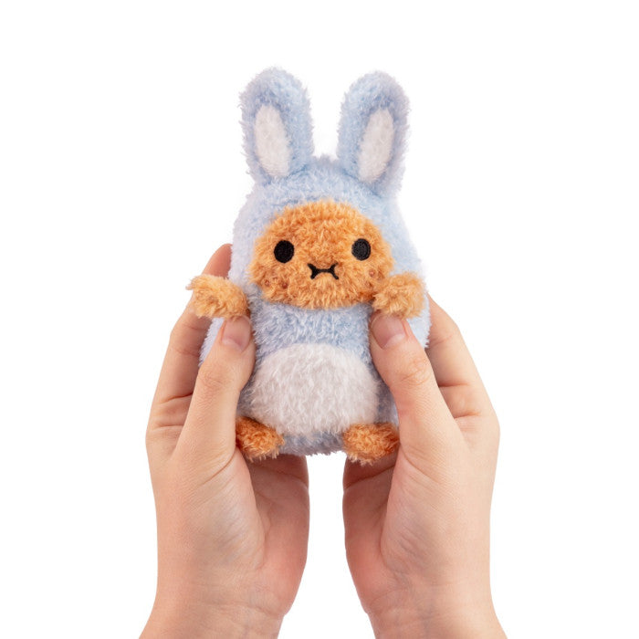 NOODOLL 天藍色兔兔薯仔 公仔 Sky Blue Bunny Ricespud Mini Sitting Plush Toy - TOYZHOLIC