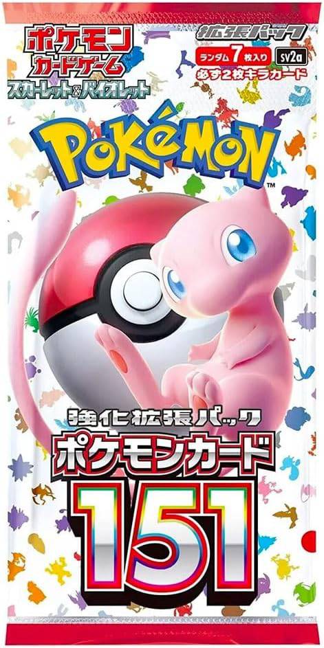 「日版原盒」Pokemon TCG: 151 Booster Box 強化拡張パック『ポケモンカード151』SV2a - TOYZHOLIC