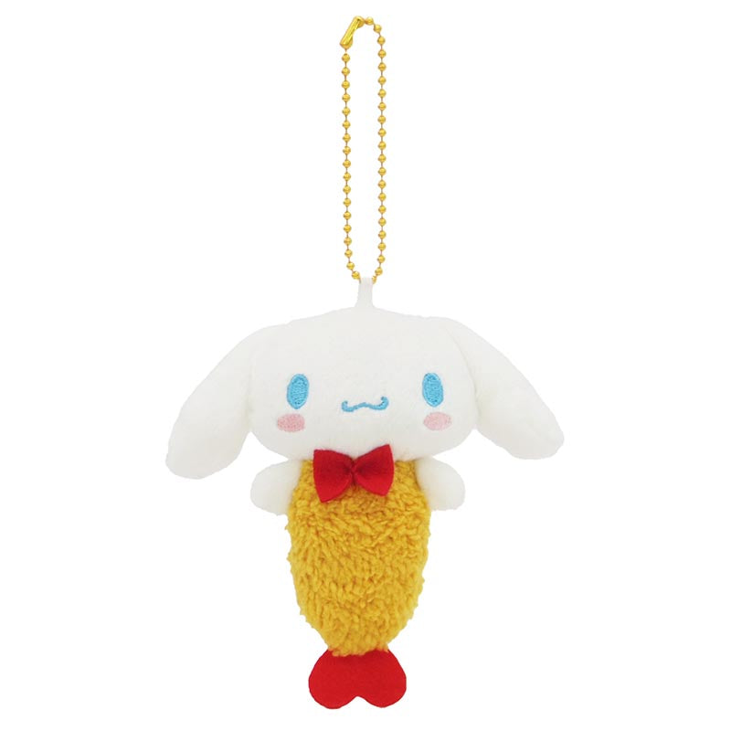 Sanrio Cinnamoroll 玉桂狗 炸蝦 公仔吊飾 Fried Shrimp Plush Charm - TOYZHOLIC