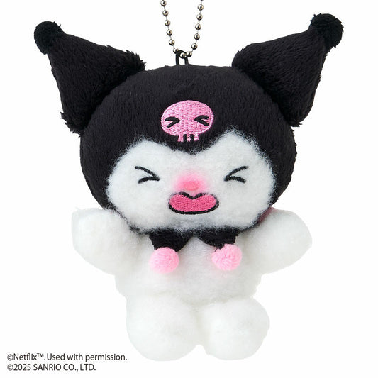 Sanrio Kuromi Netflix 驚訝 掛飾公仔 Kuromi Netflix Series Crying Plush Charm - TOYZHOLIC