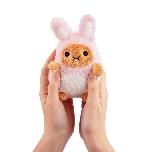 「預訂 Pre-Order」NOODOLL 粉紅色兔兔薯仔 公仔 Pink Bunny Ricespud Mini Sitting Plush Toy - TOYZHOLIC