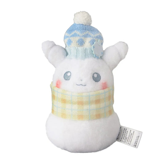 Pokémon Center 雪人公仔 (比卡超/ 卡比獸) Snowman Plush (Pikachu/ Snorlax)