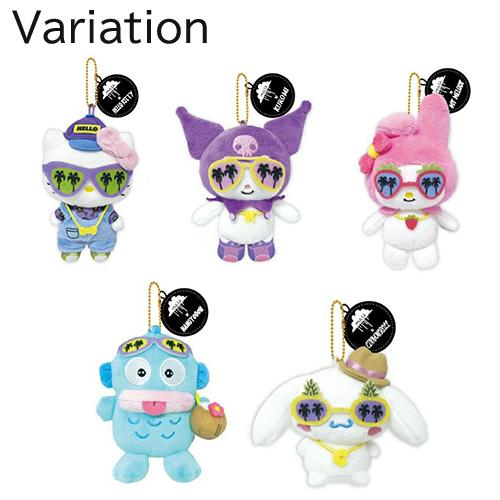 Sanrio Characters x Mulga The Artist 聯乘 公仔掛飾 Hip-hop Rapper Plush Charm - TOYZHOLIC