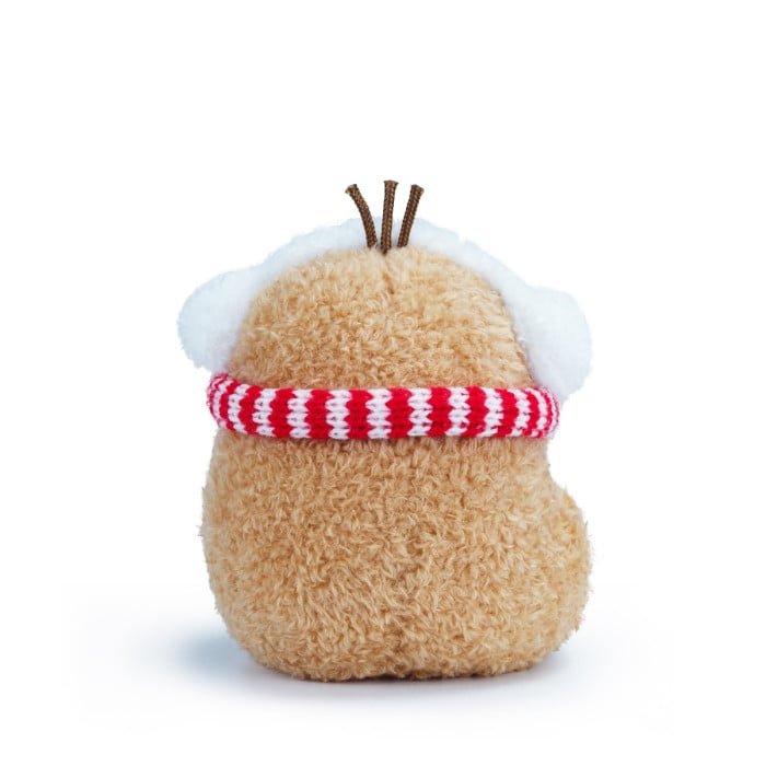 售價$245「第二批$0 預購 Pre-Order」NOODOLL 脹卜卜紅色頸巾薯仔 公仔 Puffy Ricespud Mini Sitting Plush Toy - TOYZHOLIC