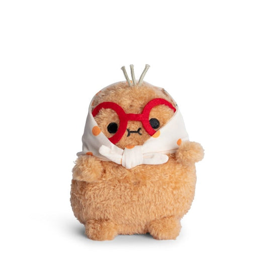 售價$235「$0 預購 Pre-Order」NOODOLL 香橙頭巾婆婆薯仔 公仔 Orange Grandma Ricespud Mini Sitting Plush Toy - TOYZHOLIC