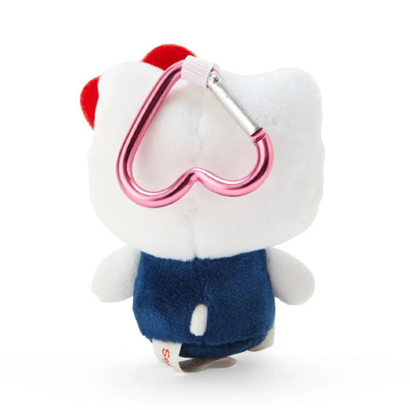 Sanrio Hello Kitty 公仔掛飾附愛心扣環 Plush Charm with Heart Shape Carabiner - TOYZHOLIC