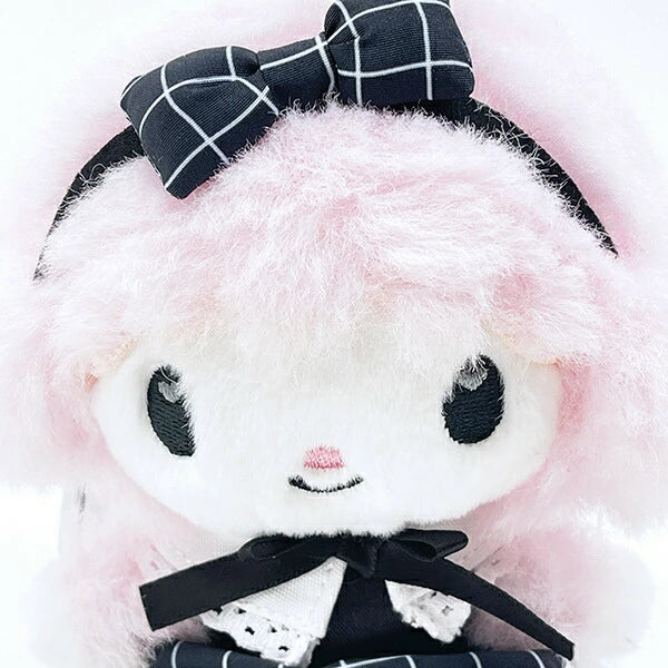 Sanrio My Sweet Piano 黑色格紋系列 掛飾公仔 Black Graph Series Plush Charm - TOYZHOLIC