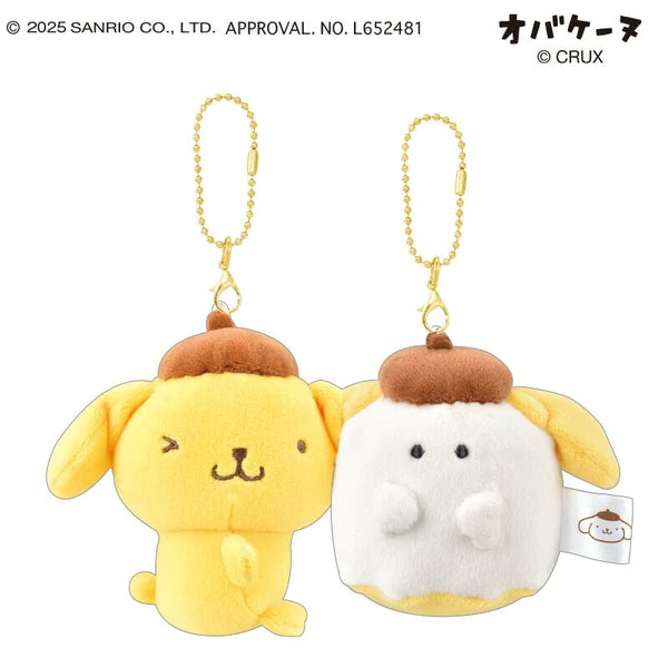 Sanrio Characters x Obakenu 幽靈 磁石公仔掛飾 Magnetic Plush Keyring - TOYZHOLIC