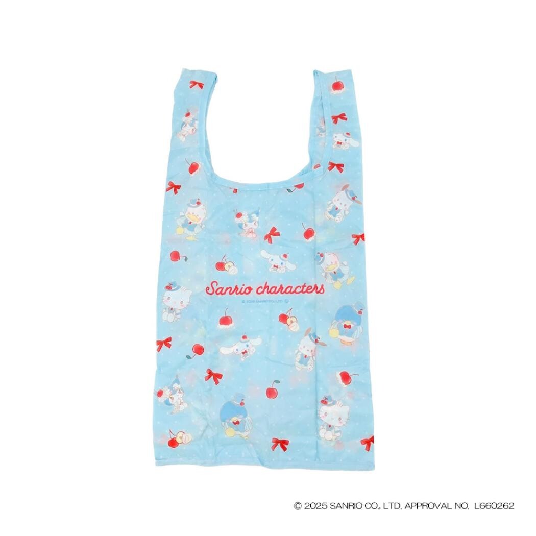 Sanrio Characters 天藍色櫻桃蛋糕 掛飾公仔/ 散紙包 Sweet Cakes Collection Plush Charm/ Coins Bag (Kuromi/ 玉桂狗 Cinnamoroll） - TOYZHOLIC
