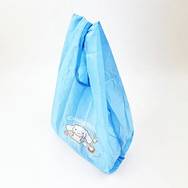 Sanrio 玉桂狗 登山扣公仔連環保袋 Cinnamoroll Plush Charm with Carabiner & Eco Bag - TOYZHOLIC