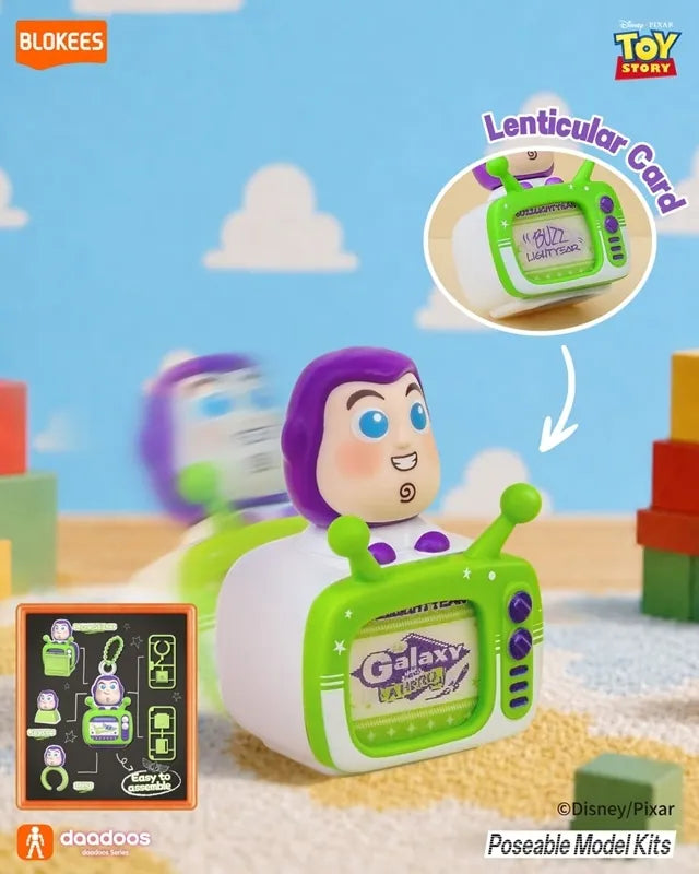 Disney x Blokees 迪士尼反斗奇兵鍵盤掣帽/戒指/掛飾 盲盒 Toy Story Daadoos Fun 01 - Playful Theater Blind Box （一共十五款，款式隨機）