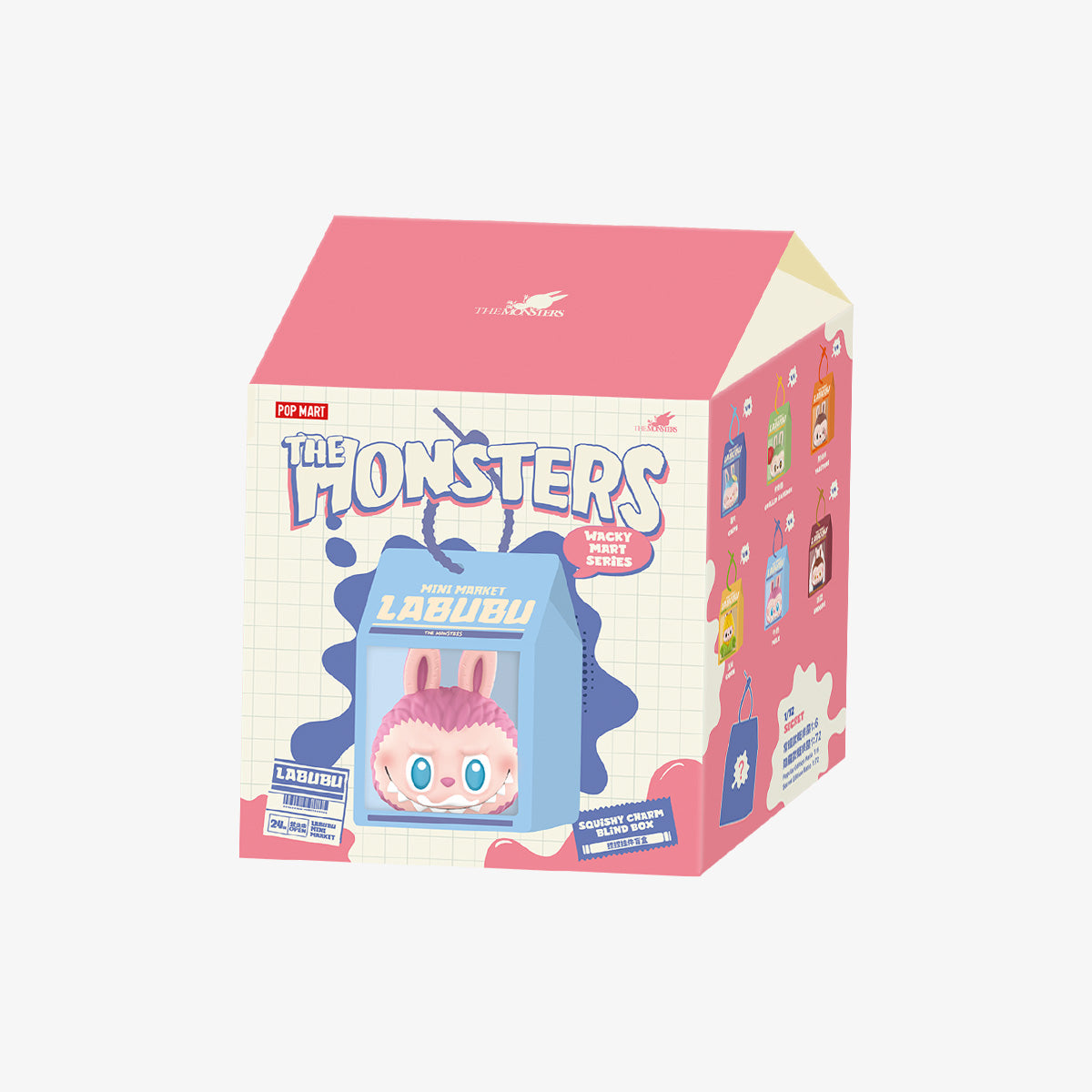 Pop Mart The Monsters - Labubu 怪味便利店系列 - 捏捏掛件盲盒 Wacky Mart Series - Squishy Charm Blind Box - TOYZHOLIC