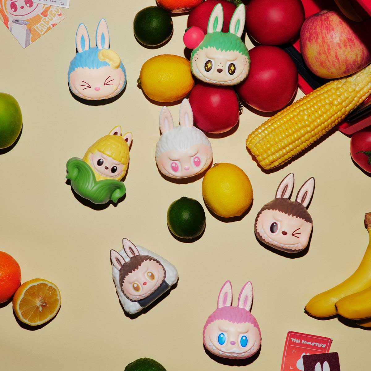 Pop Mart The Monsters - Labubu 怪味便利店系列 - 捏捏掛件盲盒 Wacky Mart Series - Squishy Charm Blind Box - TOYZHOLIC