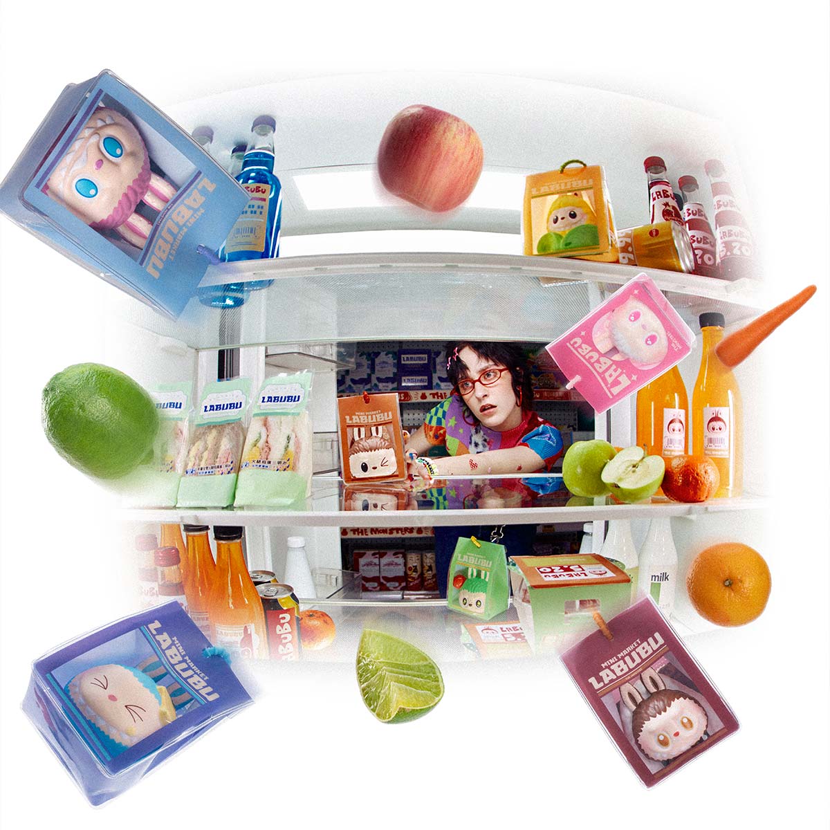 Pop Mart The Monsters - Labubu 怪味便利店系列 - 捏捏掛件盲盒 Wacky Mart Series - Squishy Charm Blind Box - TOYZHOLIC