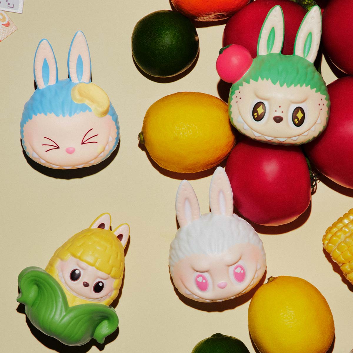 Pop Mart The Monsters - Labubu 怪味便利店系列 - 捏捏掛件盲盒 Wacky Mart Series - Squishy Charm Blind Box - TOYZHOLIC